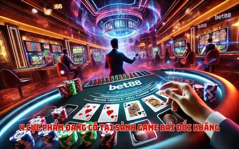 4 cực phẩm đang có tại sảnh game bài đối kháng