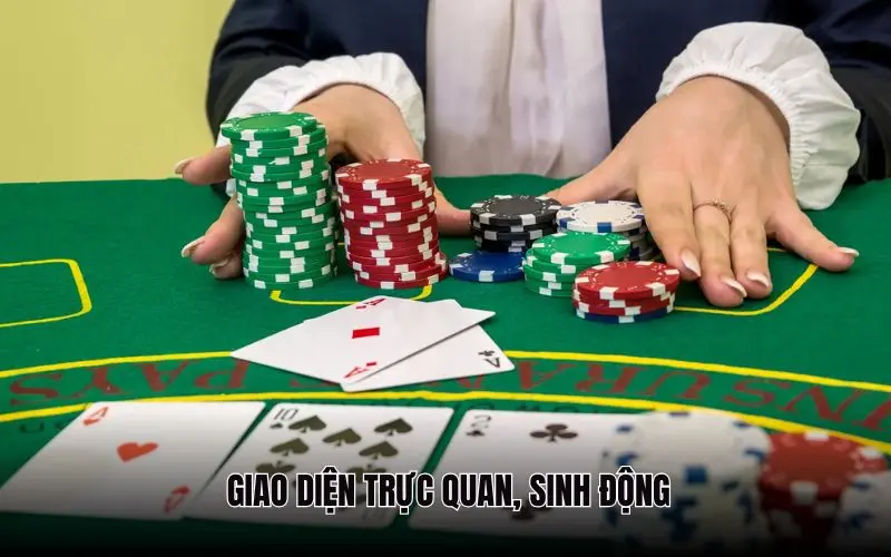 Sân chơi được thiết kế với hình ảnh đẹp mắt, sinh động