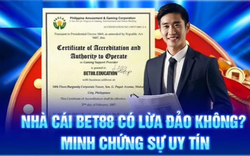 Một số thông tin khẳng định BET88 lừa đảo là sai