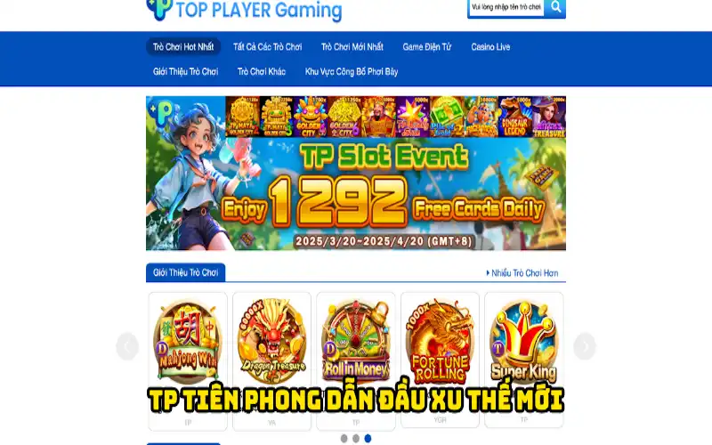 TP tiên phong dẫn đầu xu thế mới